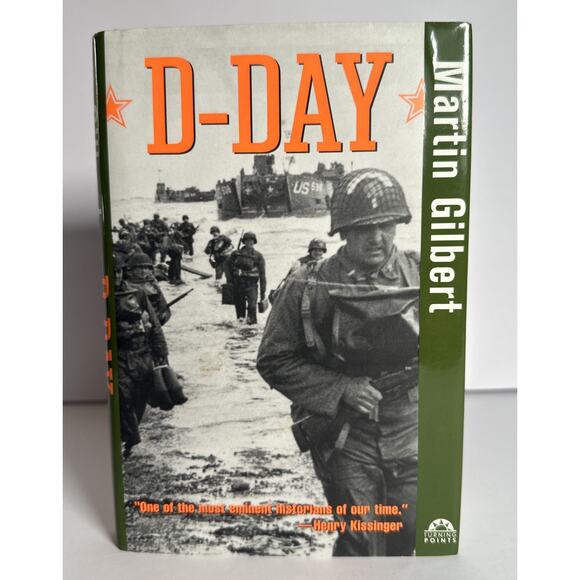 D Day Turning Points In History By Martin Gilbert - Hardcover - Picture 1 of 8